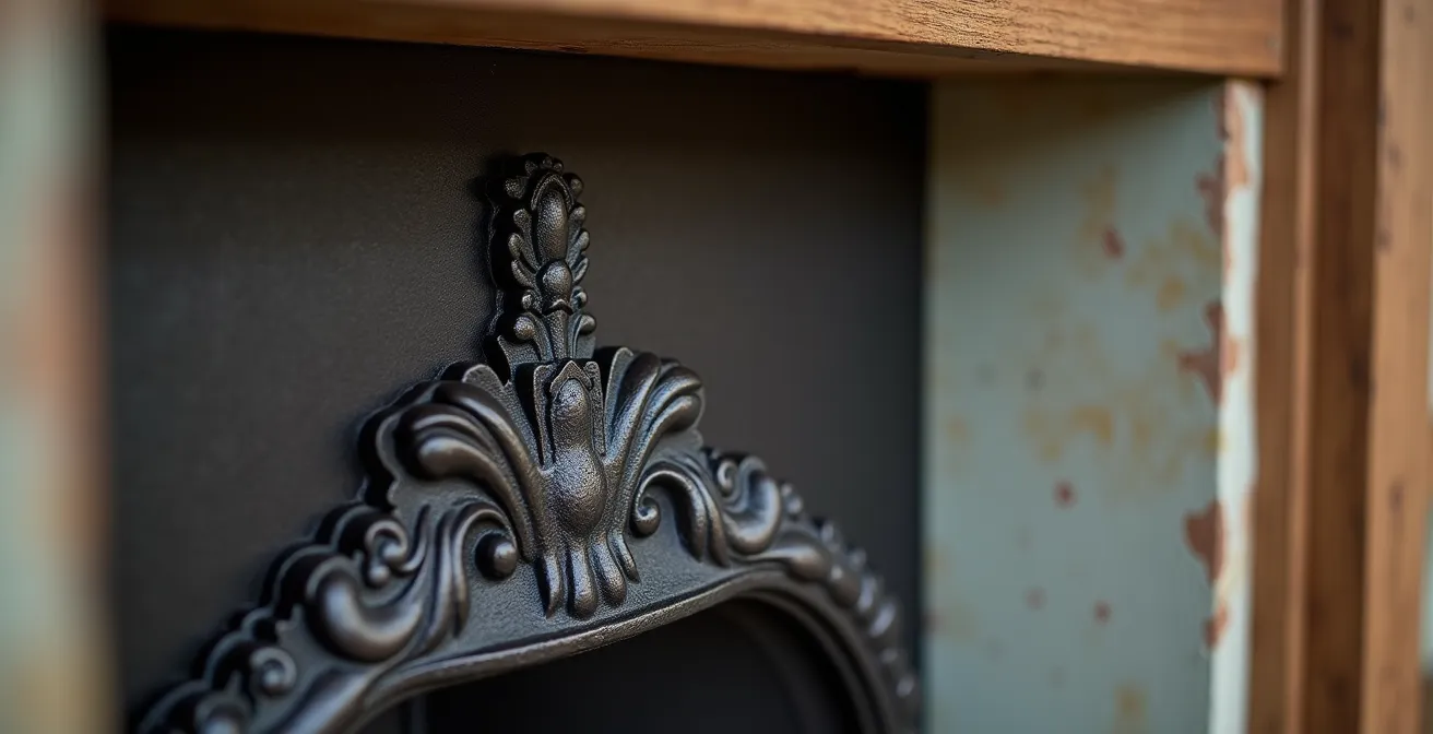 Creative use of Victorian chimney breast alcoves with built-in shelving